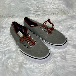 Men’s Gray Canvas Vans